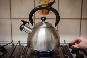 Burning natural gas can create chemical compounds that irritate the lungs. Rafael Elias/Moment via Getty Images