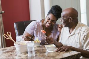 About 1 in 4 family caregivers help an older relative manage their nutritional needs. kali9/E+ via Getty Images