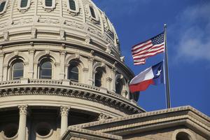 Texas broadened its terrorism law in 2023; a new prosecution is testing how far it reaches. Bo Zaunders/Getty