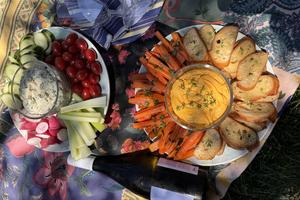 Dip into summer with these easy picnic recipes. (JeanMarie Brownson/TCA)