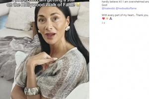 Bang Showbiz / Nicole Scherzinger in tears upon discovering she is to receive huge recognition