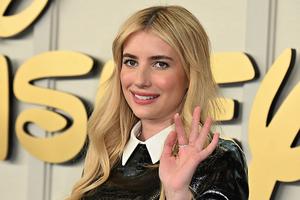 Bang Showbiz / Emma Roberts was walked down the aisle by her son
