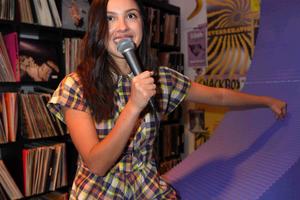 Bang Showbiz / Olivia Rodrigo at the Lego Editions pop-up experience