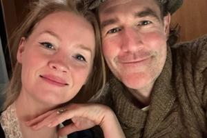 Bang Showbiz / Kimberly Van Der Beek and her late husband, James Van Der Beek/ © Instagram.