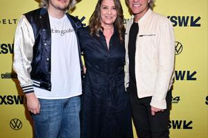 Bang Showbiz / Romeo Bongiovi with his mom, Dorothea Hurley, and dad, Jon Bon Jovi.