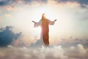 Jesus ascending. Dreamstime/TCA