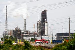 A citizen-initiated lawsuit under the Clean Air Act forced a cleanup at ExxonMobil's Baytown, Texas, refinery and chemical complex. AP Photo/Ashley Landis