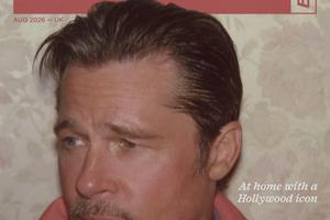 Bang Showbiz / Brad Pitt on Esquire UK digital cover © Chantal Anderson