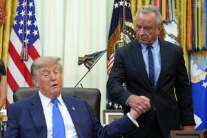 President Donald Trump's executive order, signed on Aug. 10, 2026, supports Health and Human Services Secretary Robert F. Kennedy's vaccine agenda.   AP Photo/Jacquelyn Martin