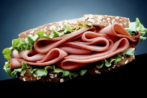 A ham sandwich is, for some, the perfect lunch. ATU Images/The Image Bank via Getty Images