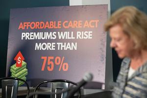 In 2025, Democrats in the U.S. Senate argued to extend COVID-era subsidies on Affordable Care Act insurance plans into 2026. Anadolu/Anadolu via Getty Images