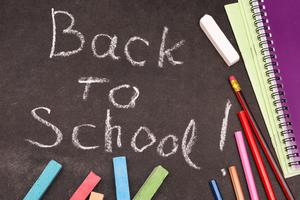Back to school written on chalkboard. Dreamstime/TCA