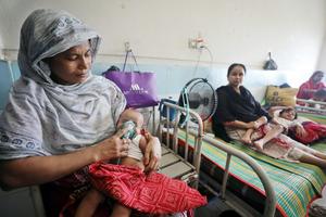 Bangladesh has been experiencing measles outbreaks since May 2026, with more than 900 measles deaths. Sony Ramani/NurPhoto via Getty Images