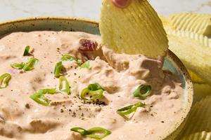 A zesty, creamy dip perfect for taking out on the high seas or sitting by the pool, no cooking required. (Ryan Liebe/TCA)