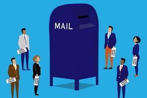 Mail voting is under assault by the Trump administration. Alfieri Getty Images