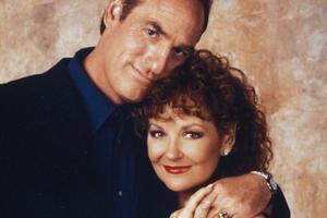 Bang Showbiz / Shelley Fabares and her Coach co-star Craig T. Nelson.