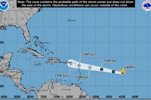 Handout/National Hurricane Center/TNS