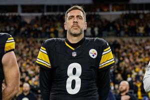 Pittsburgh Steelers quarterback Aaron Rodgers recently called Dr. Anthony Fauci an 'absolute coward' and a 'criminal.' Lauren Leigh Bacho/Getty Images Sport 