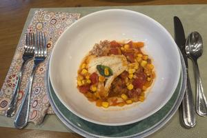 With the ingredients prepped in advance, the dish comes together quickly. (Diane Rossen Worthington /TCA)