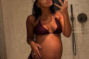 Bang Showbiz / Leigh-Anne Pinnock reaches third trimester of pregnancy