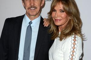 Bang Showbiz / Couple Jaclyn Smith and Brad Allen.