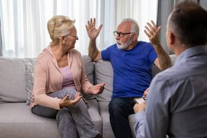 Changes that often accompany later life can raise questions and concerns that people may explore in counseling or therapy.  Space_Cat/iStock via Getty Images