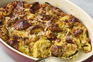 This breakfast casserole recipe is even better when made in advance. (Alex Lepe/TCA)