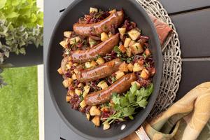 Bratwurst pleases most sausage fans. (JeanMarie Brownson/TCA)