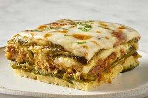 All the big flavors of classic chile rellenos without the deep frying. (Alex Lepe/TCA)