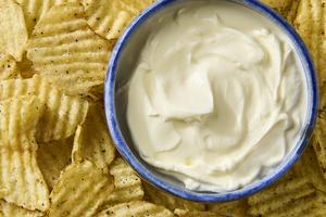 It’s easy to make the tangy, creamy condiment from two ingredients you already have on hand. (Alex Lepe/TCA)