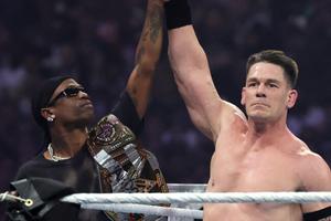 Bang Showbiz / John Cena's autographed card from WrestleMania 41 sold for a huge sum