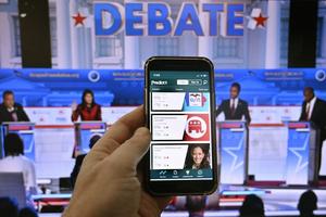 Prediction markets are playing a growing role in political forecasting.
              Olivier Douliery/AFP via Getty Images