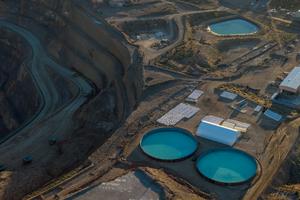 MP Materials mines and processes rare earth minerals in California, including neodymium-praseodymium oxide used in high-performance magnets. David McNew/Getty Images