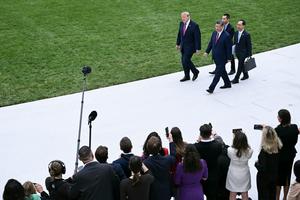 Are Presidents Trump and Xi walking down a dangerous path on AI? Brendan Smialowski/AFP via Getty Images