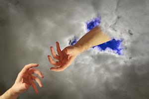 Hand of God. Dreamstime/TCA