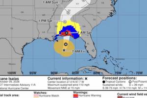 Handout/National Hurricane Center/TNS