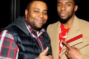 Bang Showbiz / Kenan Thompson and Chadwick Boseman.