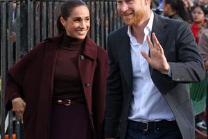 Bang Showbiz / The Duke and Duchess of Sussex in Nottingham.