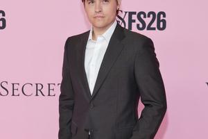 Bang Showbiz / Dylan Sprouse supported his wife at the Victoria's Secret Fashion Show.