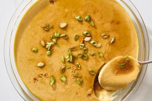 This savory, silky-smooth custard is pure comfort food. (Erik Bernstein/TCA)