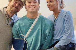 Bang Showbiz / Luke Bryan's son Bo, 18, undergoes surgery after breaking collarbone
