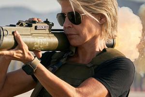 Bang Showbiz / Linda Hamilton in Terminator: Dark Fate