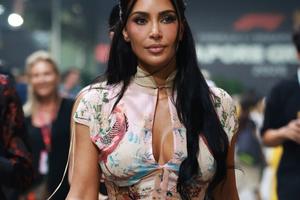 Bang Showbiz / Kim Kardashian has dropped her strongest hint yet her romance with Formula One star Lewis Hamilton is going from strength to strength.