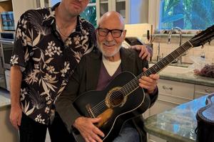 Bang Showbiz / Mason Stoops and Sir Patrick Stewart / © Instagram
