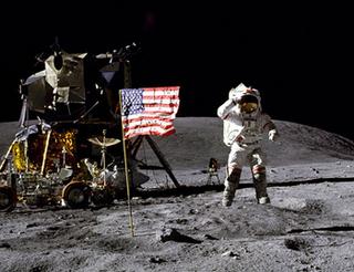 Apollo 17 moon landing