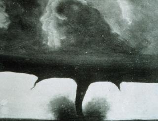 Oldest-known tornado photograph