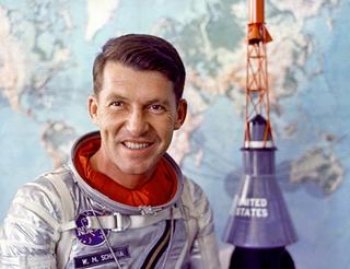 Wally Schirra of the Mercury 8