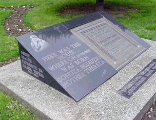 Memorial at Mother Teresa's birthplace