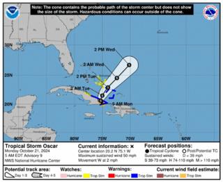 Handout/National Hurricane Center/TNS