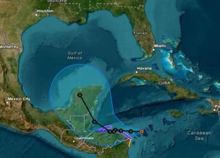 Handout/National Hurricane Center/TNS